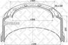 TAMBUR FRANA STELLOX 85-00062-SX - Piesa auto compatibila cu mai multe marci