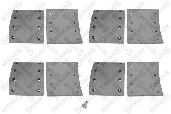 Set garnituri de frictiune frana tambur Stellox 85-00988-SX
