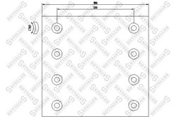Set garnituri de frictiune frana tambur Stellox 85-01003-SX