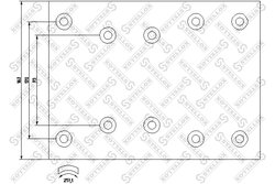 Set garnituri de frictiune frana tambur Stellox 85-01039-SX