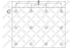 Set garnituri de frictiune frana tambur Stellox 85-01052-SX