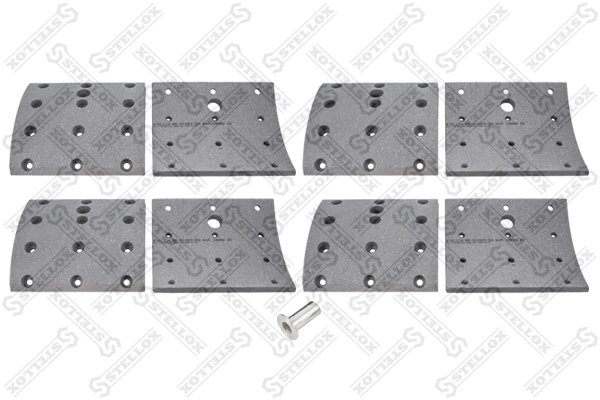 Set garnituri de frictiune frana tambur Stellox 85-01063-SX