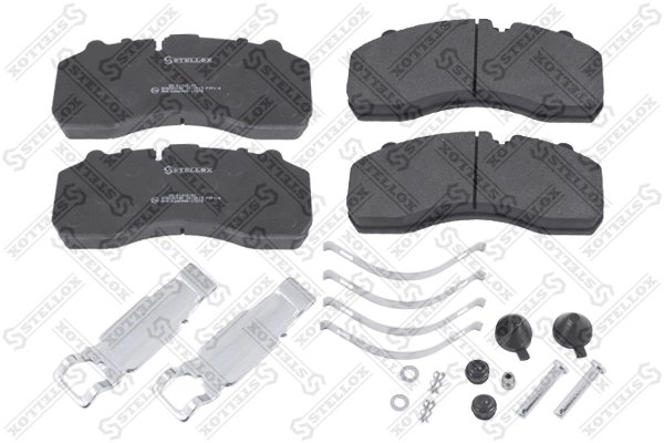 Set placute frana Stellox 85-01412-SX