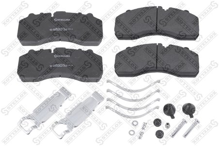 Set placute frana Stellox 85-01412-SX