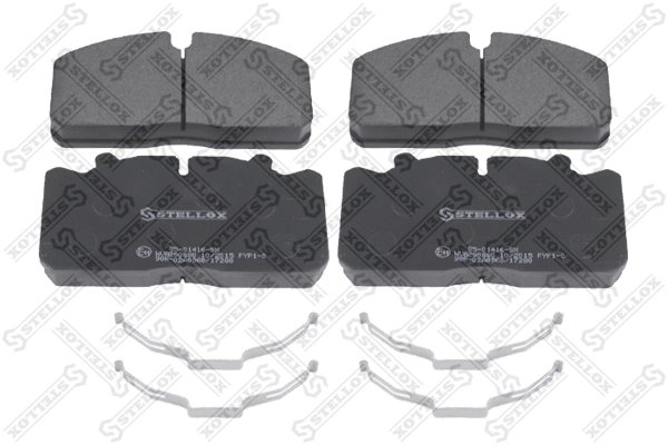 Set placute frana Stellox 85-01416-SX