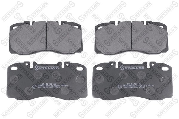 Set placute frana Stellox 85-01421-SX