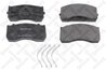 SET PLACUTE FRANA STELLOX 85-01420-SX - Compatibil cu MAN, MERCEDES-BENZ, VW