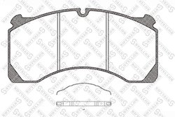 Set placute frana Stellox 85-01422-SX