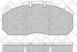 Set placute frana Stellox 85-01425-SX
