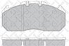 SET PLACUTE FRANA STELLOX 85-01425-SX - Compatibil cu ERF, MAN, RENAULT TRUCKS