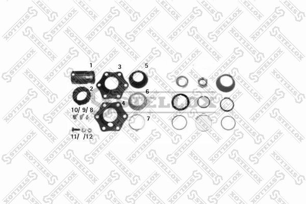 Set reparatie arbore came frana Stellox 85-07025-SX