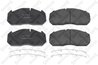 Set placute frana Stellox 85-11405-SX