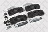 Set placute frana Stellox 85-11428-SX