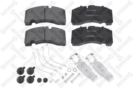 Set placute frana Stellox 85-11444-SX