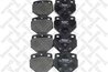 Set placute frana Stellox 85-11434-SX