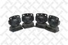 Set placute frana Stellox 85-11434-SX
