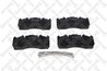Set placute frana Stellox 85-11450-SX