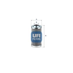 FILTRU SISTEM HIDRAULIC PRIMAR UFI 85.153.00 - Piesa auto compatibila cu mai multe marci