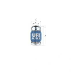 FILTRU SISTEM HIDRAULIC PRIMAR UFI 85.156.00 - Piesa auto compatibila cu mai multe marci