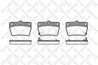 Set placute frana Stellox 850 002B-SX