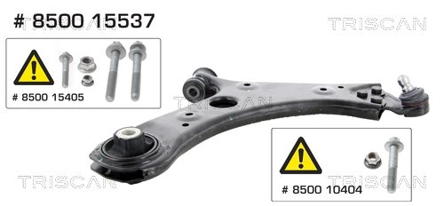 BRAT SUSPENSIE TRISCAN 8500 15537 - Compatibil cu FIAT, JEEP