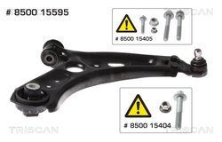 BRAT SUSPENSIE TRISCAN 8500 15595 - Compatibil cu FIAT, JEEP