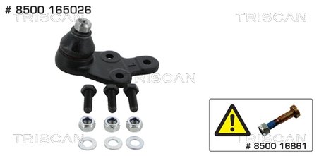 Pivot Triscan 8500 165026