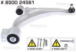 BRAT SUSPENSIE TRISCAN 8500 24561 - Compatibil cu CHEVROLET, OPEL, VAUXHALL