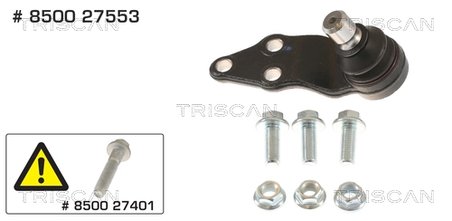 PIVOT TRISCAN 8500 27553 - Compatibil cu VOLVO
