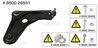 BRAT SUSPENSIE TRISCAN 8500 28551 - Compatibil cu CITROEN, DS, PEUGEOT