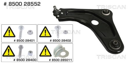 BRAT SUSPENSIE TRISCAN 8500 28552 - Compatibil cu CITROEN, DS, PEUGEOT