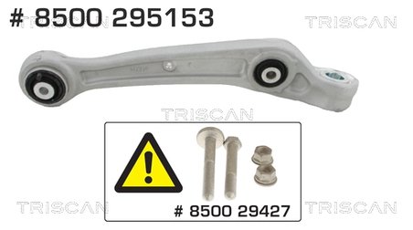 BRAT SUSPENSIE TRISCAN 8500 295153 - Compatibil cu AUDI
