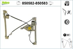 MACARA GEAM VALEO 850582 - Compatibil cu SKODA