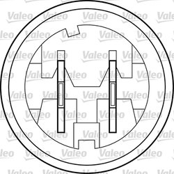 Macara geam Valeo 850657