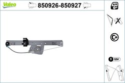 MACARA GEAM VALEO 850926 - Compatibil cu BMW