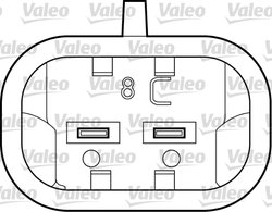 Macara geam Valeo 851086