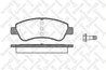 SET PLACUTE FRANA STELLOX 852 000B-SX - Compatibil cu CITROEN, EMGRAND, FIAT, LANCIA, OPEL, PEUGEOT