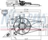 VENTILATOR RADIATOR RACIRE NISSENS 85435 - Compatibil cu FIAT