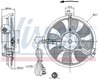 Ventilator radiator racire Nissens 85519