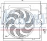 VENTILATOR RADIATOR RACIRE NISSENS 85645 - Compatibil cu BMW