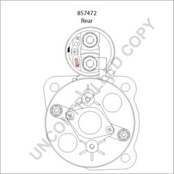 ELECTROMOTOR PRESTOLITE ELECTRIC 857472GB - Compatibil cu SCANIA