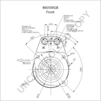 Electromotor Prestolite Electric 860500GB