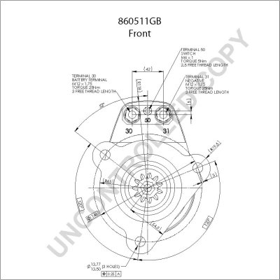Electromotor Prestolite Electric 860511GB
