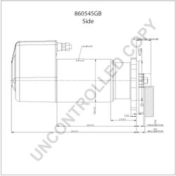ELECTROMOTOR PRESTOLITE ELECTRIC 860545GB - Compatibil cu IVECO