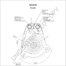 Electromotor Prestolite Electric 860698GB