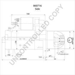 Electromotor Prestolite Electric 860716