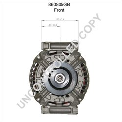 ALTERNATOR PRESTOLITE ELECTRIC 860805GB - Piesa auto compatibila cu mai multe marci
