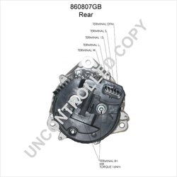 Alternator Prestolite Electric 860807GB