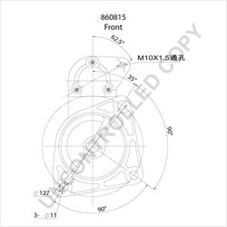 Electromotor Prestolite Electric 860815