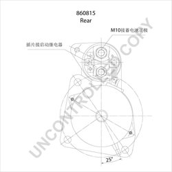Electromotor Prestolite Electric 860815